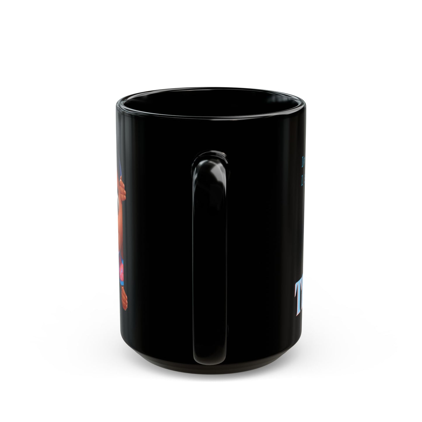 Cute Girl Black Mug - 11oz & 15oz | Perfect Gift for Kids & Collectors