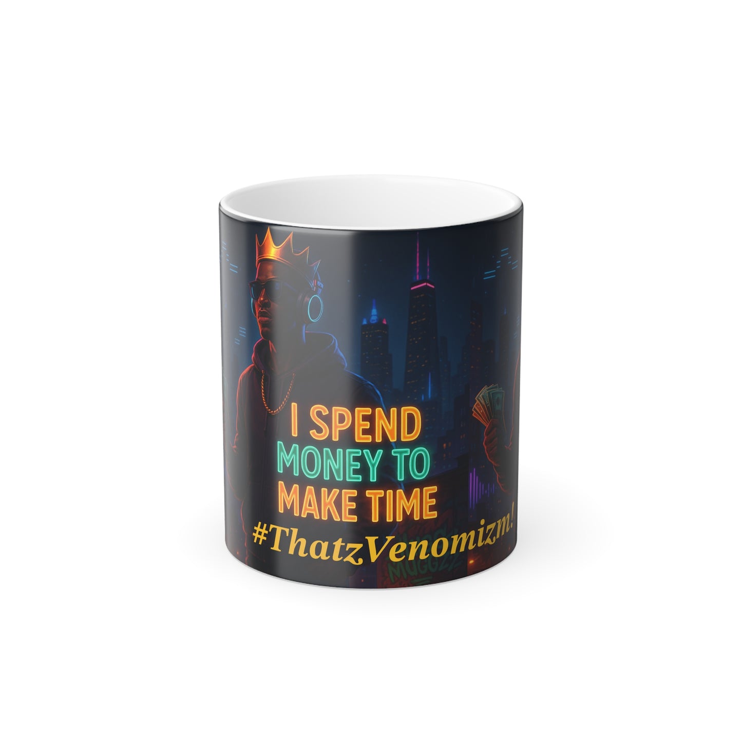 Color Morphing Mug - Morphing Munyuns - Unique Gift for Entrepreneurs