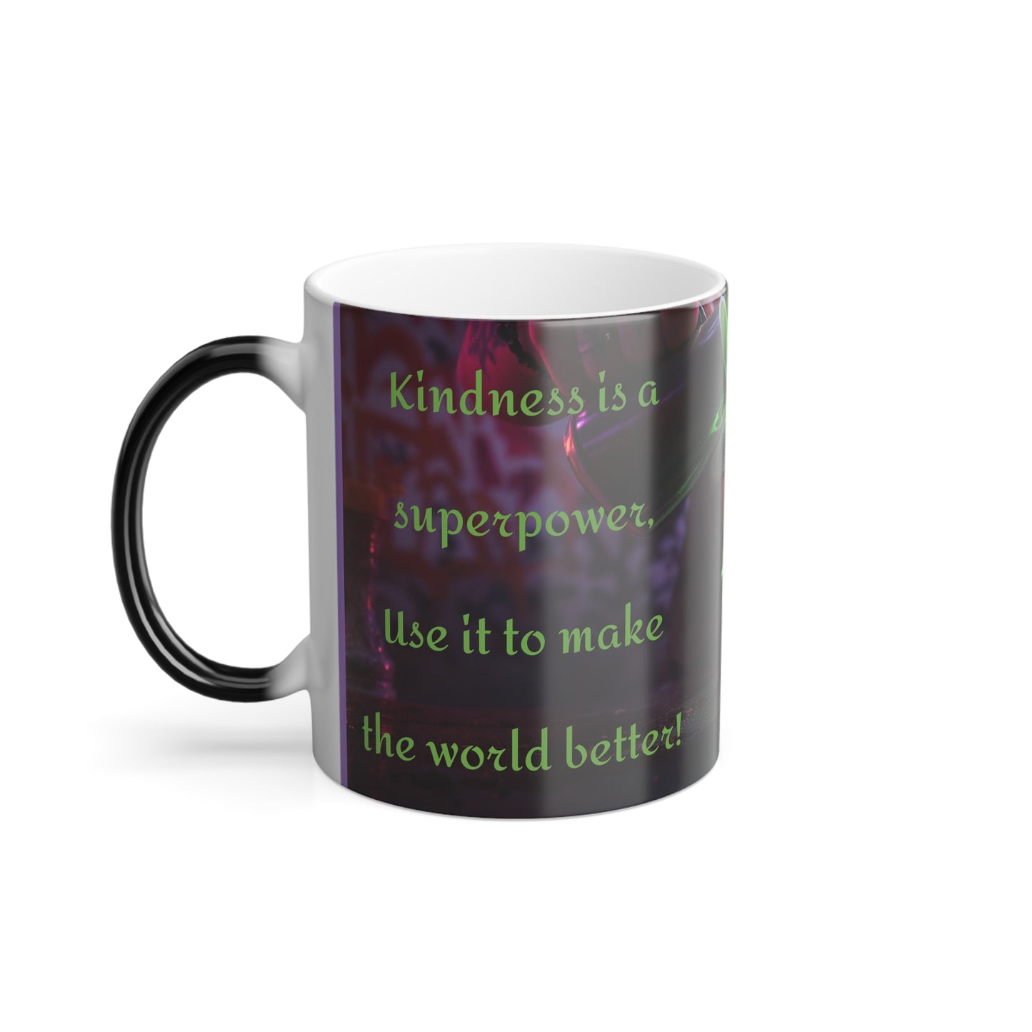 Venomizm Neon Vibe, Fun Gift for Coffee Lovers, Unique Office Decor, Holiday Present Idea,