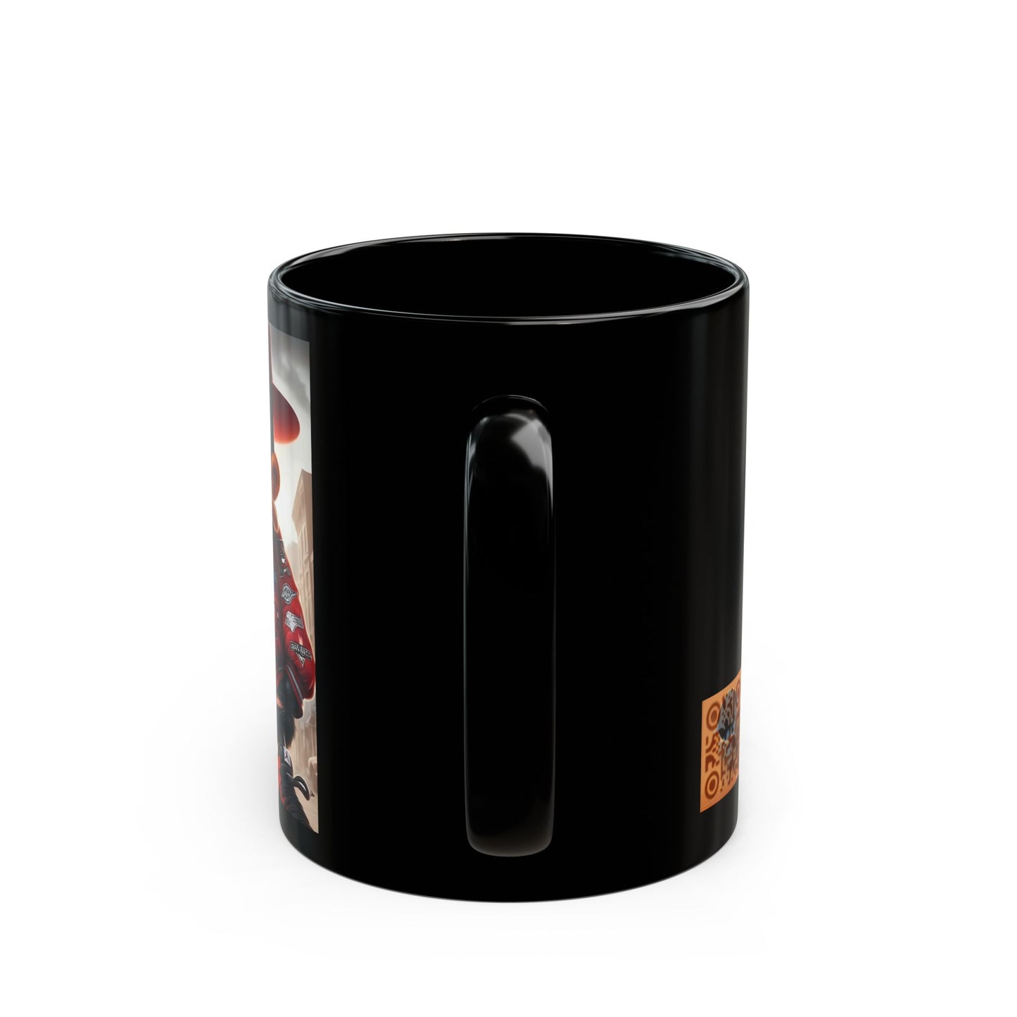 Urban Graphic Mug - Coffee Lover Gift, Office Decor, Retro Vibe, Cool Drinkware, Street Art Inspired