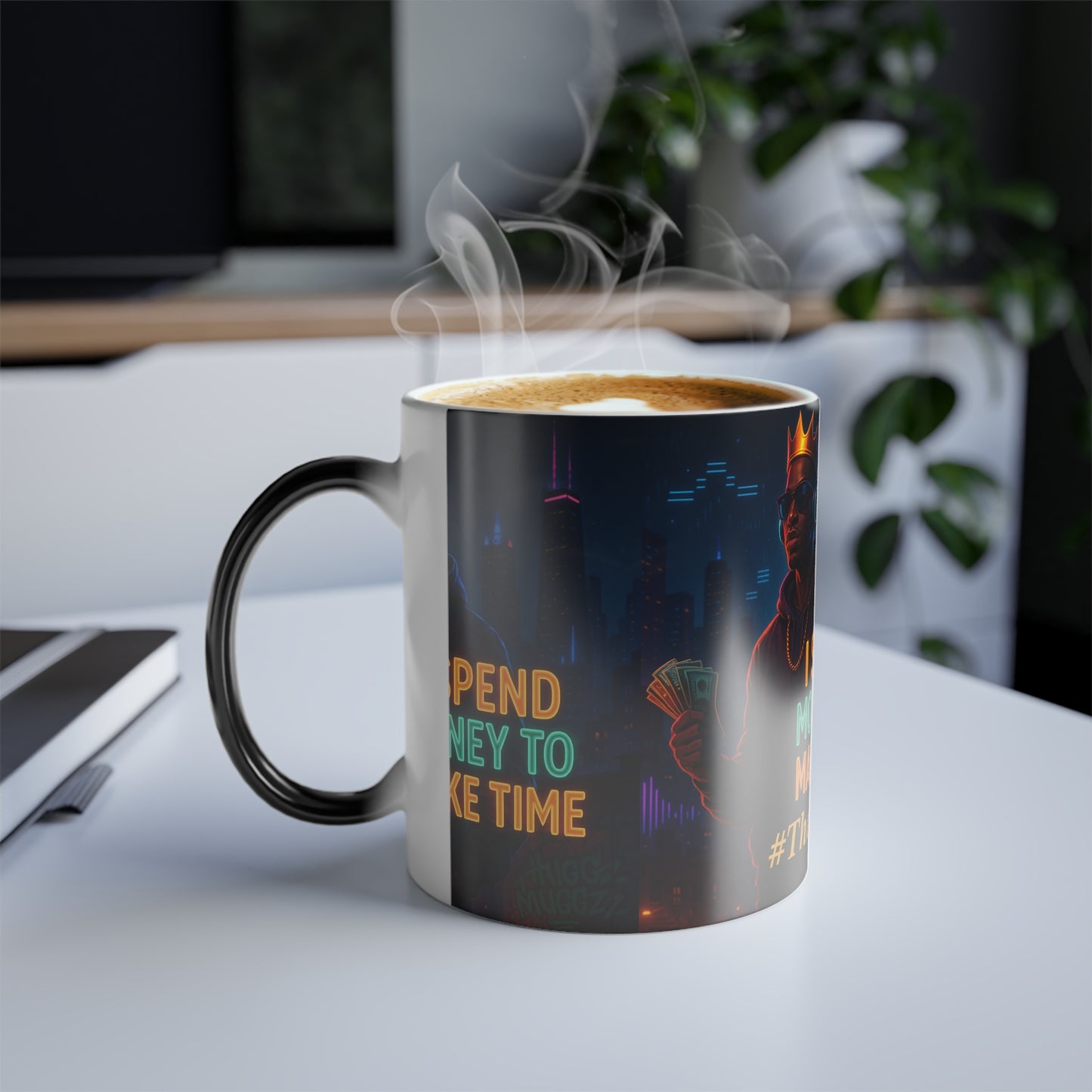 Color Morphing Mug - Morphing Munyuns - Unique Gift for Entrepreneurs
