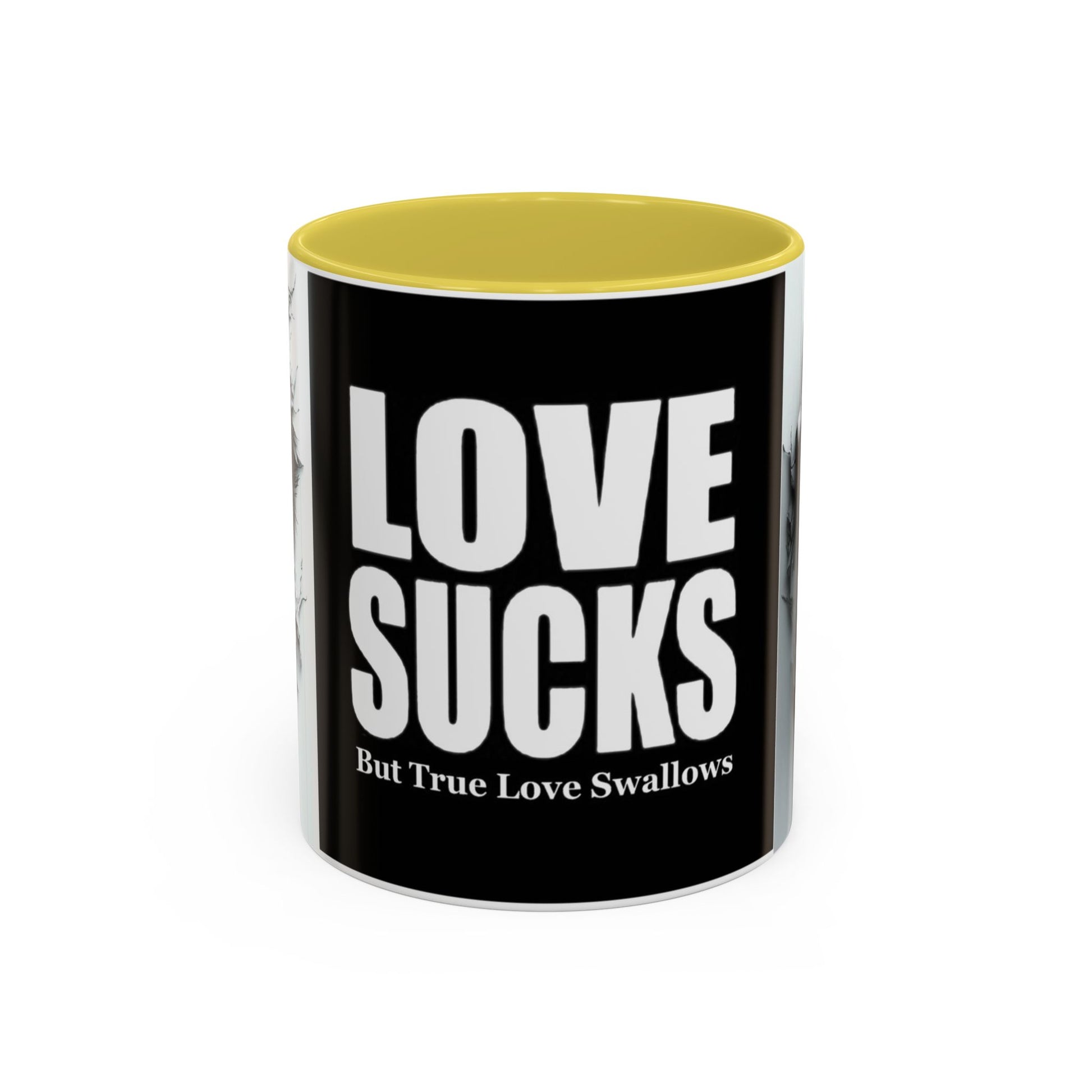 Colorful Love Sucks Mugs | Unique Gift for Valentine's Day, Fun Coffee Mug, Home Decor, Gothic Style, Quirky Kitchenware