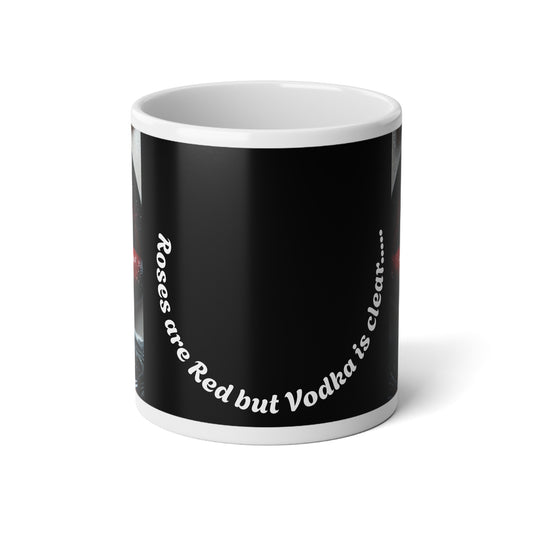 Lipzz - Roses are Red but Vodka is Clear, Coffee Cup, Gift for Friends, Humor Mug, Birthday Present, Kitchen Decor