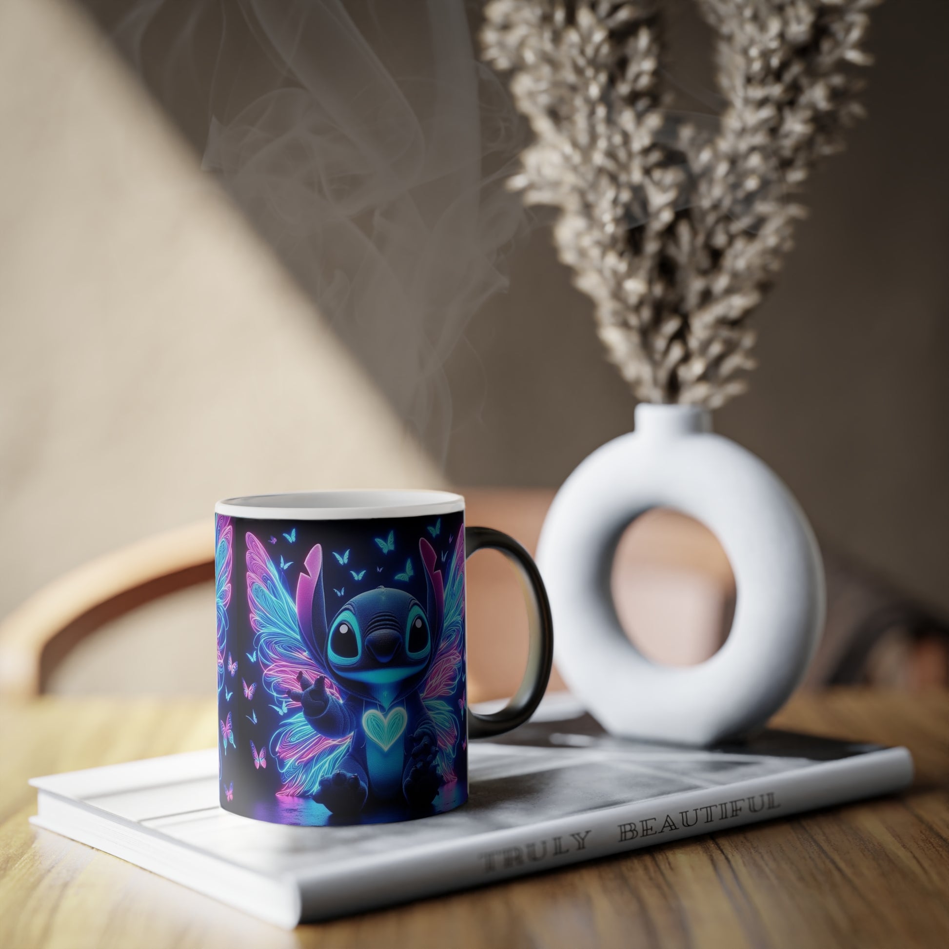 Color Changing Magic Mug, 11oz - Magical Stitch Design