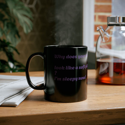 Cute Stitch Coffee Mug, Cartoon Mug Gift, Anime Drinkware, Fun-Inspired Cup, Adorable Character Mug, Purple Pink Design