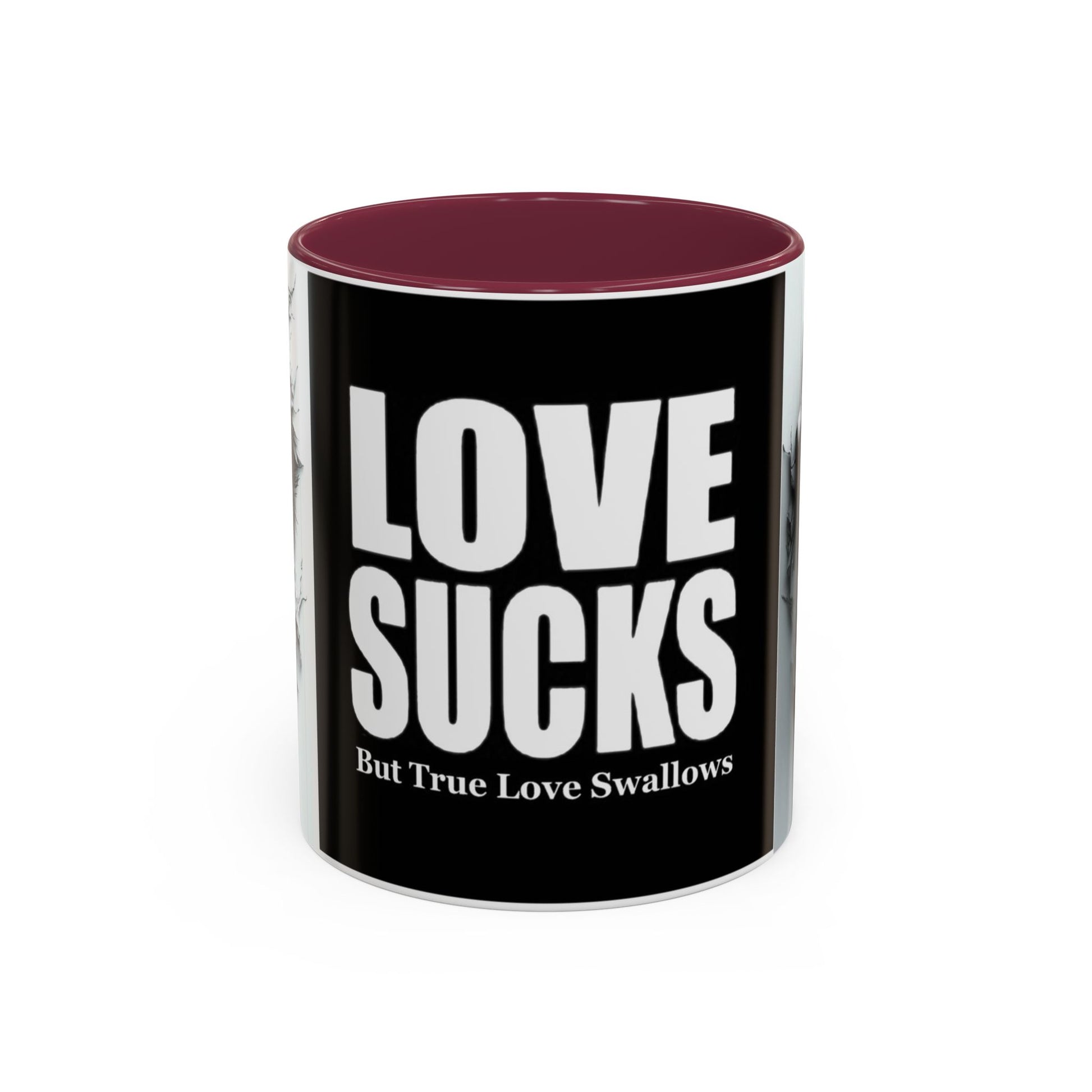 Colorful Love Sucks Mugs | Unique Gift for Valentine's Day, Fun Coffee Mug, Home Decor, Gothic Style, Quirky Kitchenware