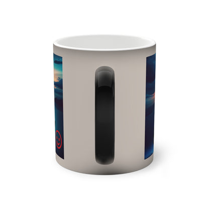 Ocean Waves Color-Changing Mug - Perfect for Beach Lovers and Gifts