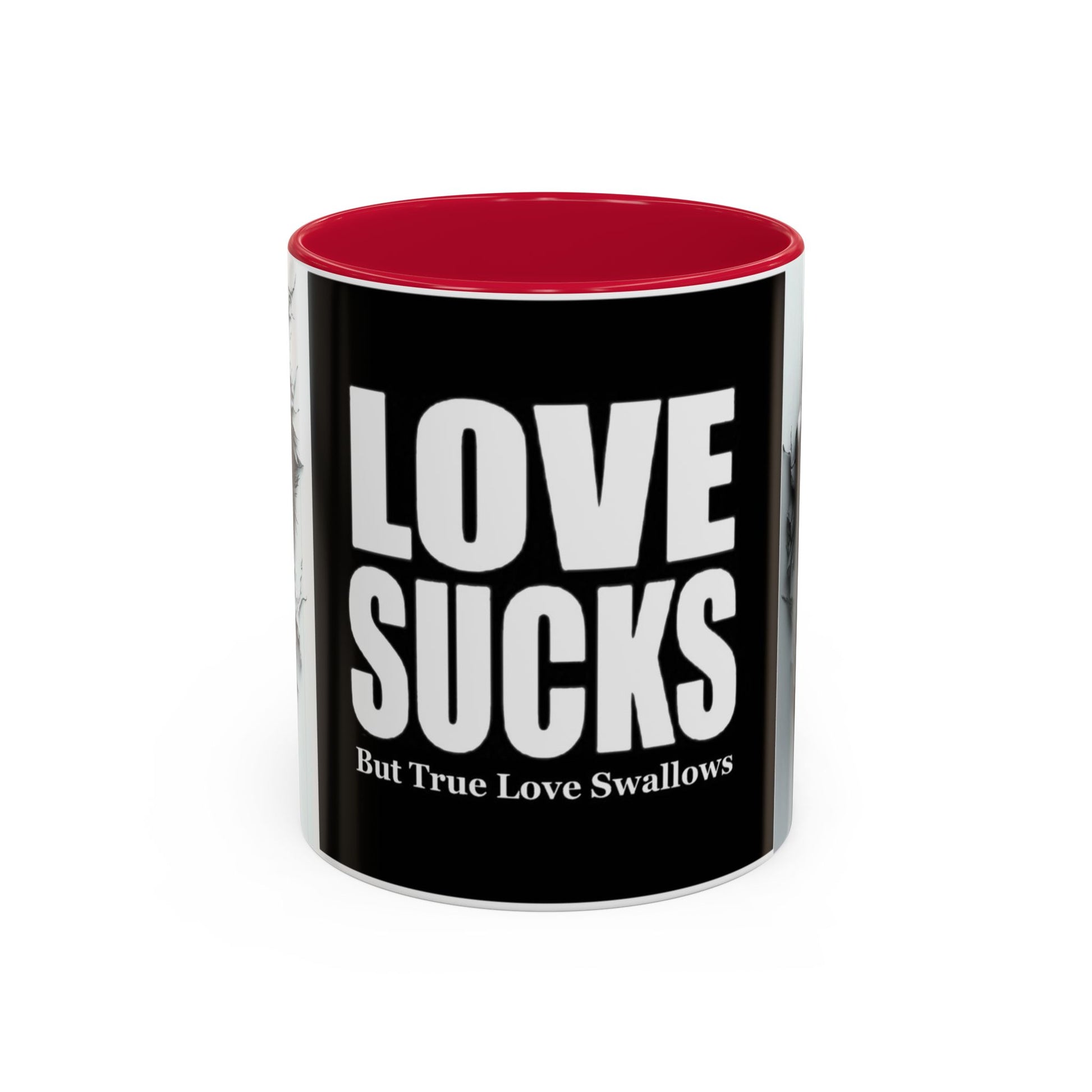 Colorful Love Sucks Mugs | Unique Gift for Valentine's Day, Fun Coffee Mug, Home Decor, Gothic Style, Quirky Kitchenware