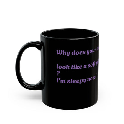 Cute Stitch Coffee Mug, Cartoon Mug Gift, Anime Drinkware, Fun-Inspired Cup, Adorable Character Mug, Purple Pink Design